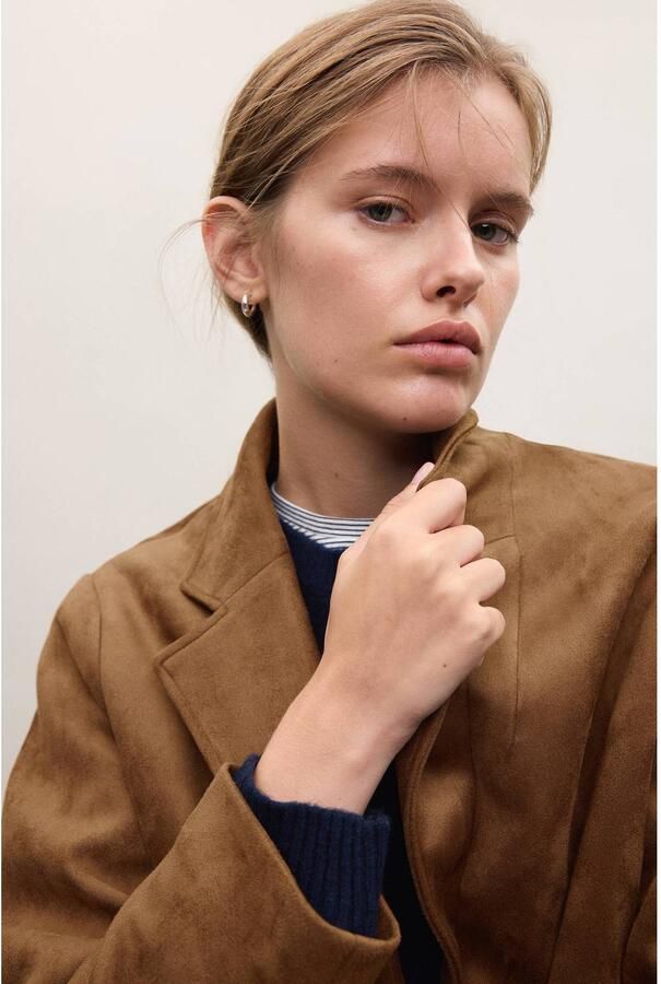 MANGO TEEN oversized blazer bruin - Foto 2