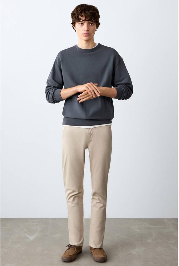 MANGO TEEN pantalon beige