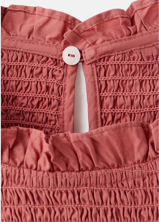 MANGO TEEN peplum top roze - Foto 2