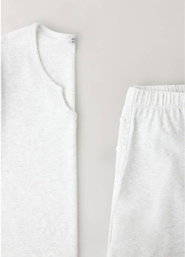 MANGO TEEN pyjama grijs - Foto 3