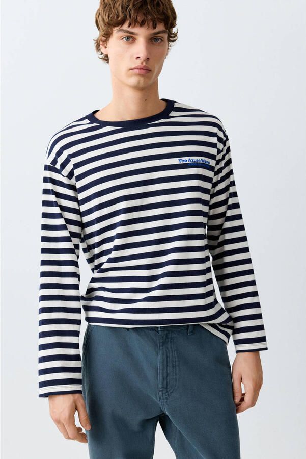 MANGO TEEN regular fit jeans grijsblauw