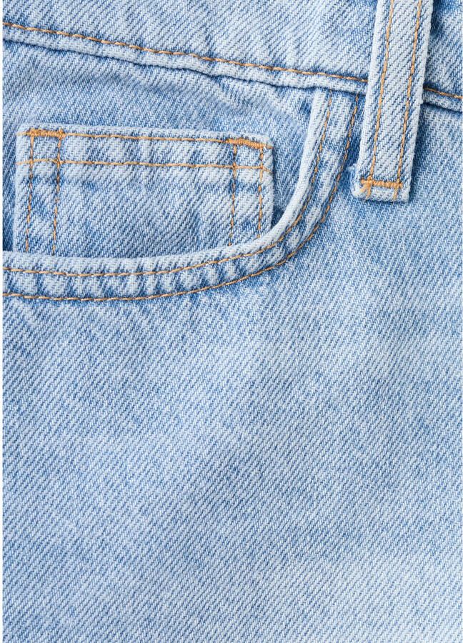 MANGO TEEN regular short light blue denim - Foto 2