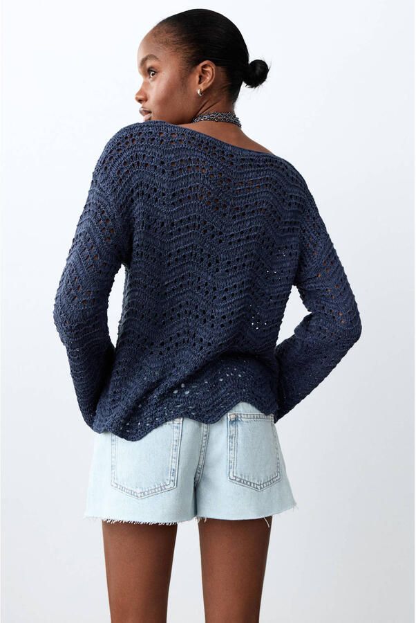 MANGO TEEN short light blue denim - Foto 3