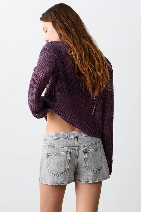 MANGO TEEN spijkerrok grey denim - Foto 2