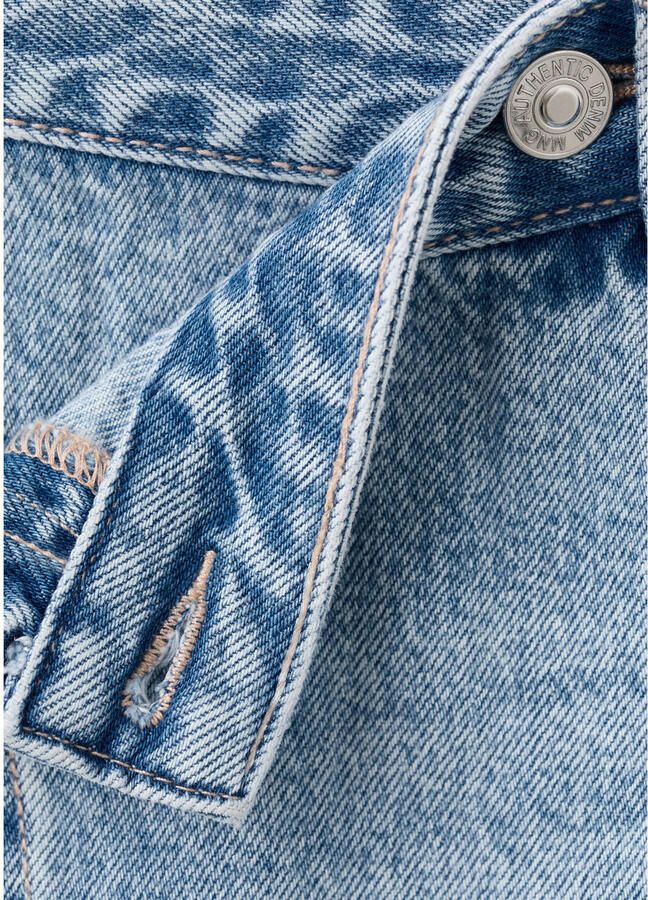 MANGO TEEN spijkerrok light blue denim - Foto 2