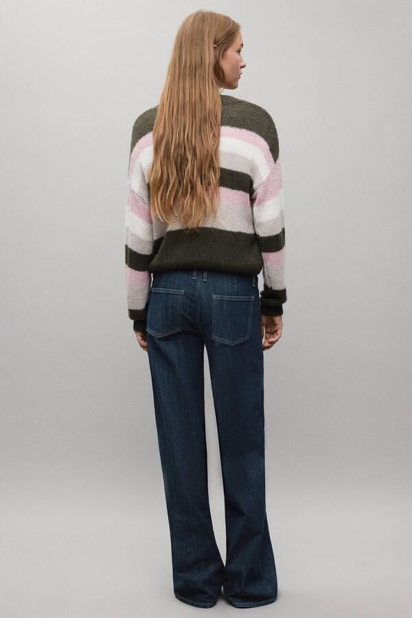 MANGO TEEN straight leg jeans dark blue denim - Foto 2