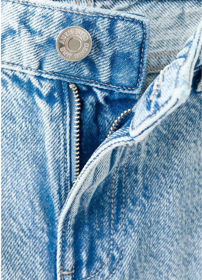 MANGO TEEN straight leg jeans medium blue denim - Foto 2