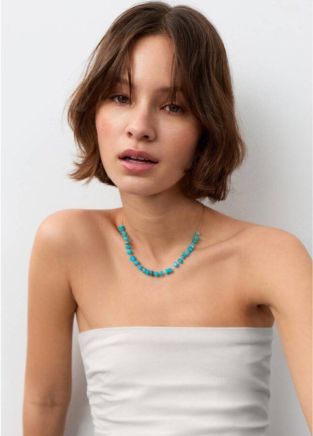 MANGO TEEN strapless top wit - Foto 2