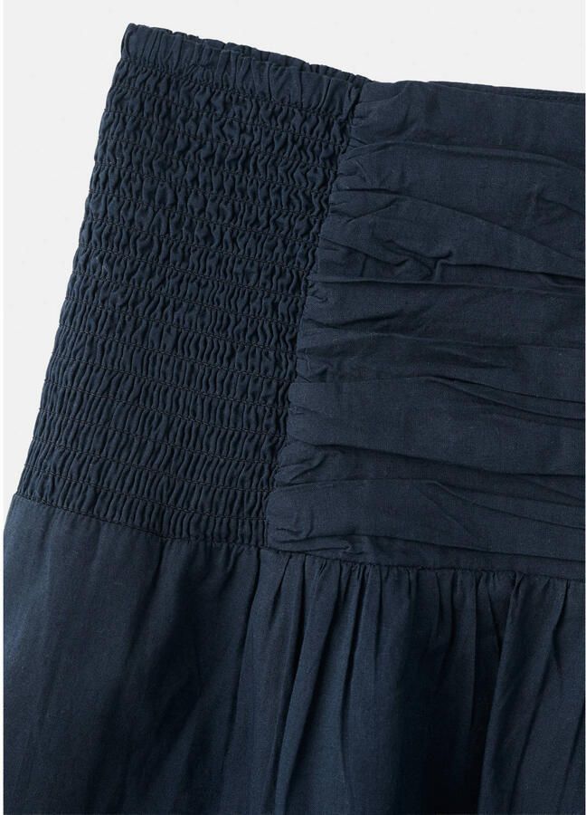 MANGO TEEN strokenrok donkerblauw - Foto 2