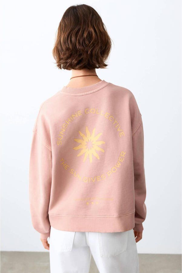 MANGO TEEN sweater lichtroze - Foto 3