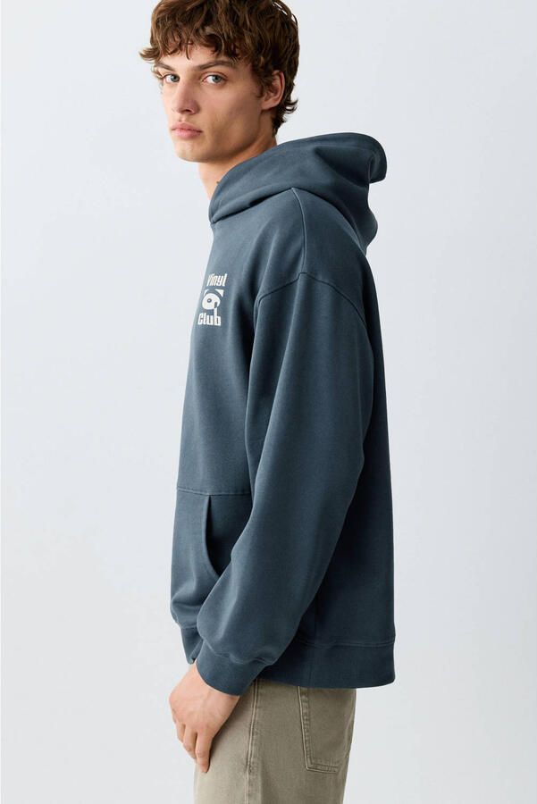 MANGO TEEN sweater met print donkerblauw - Foto 2