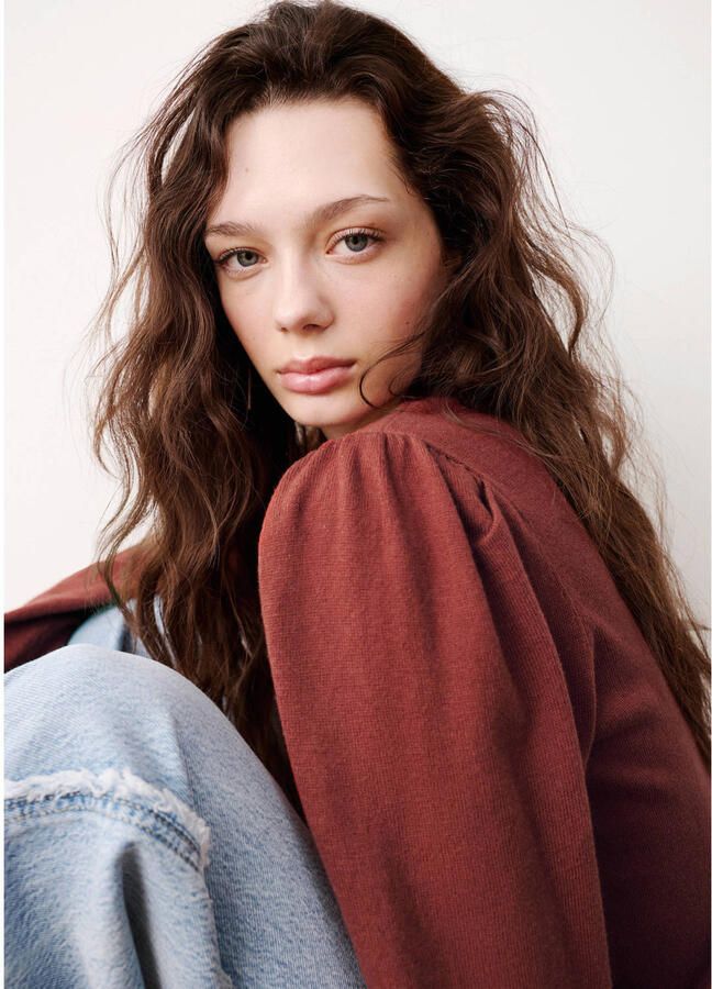 MANGO TEEN sweater roodbruin - Foto 2