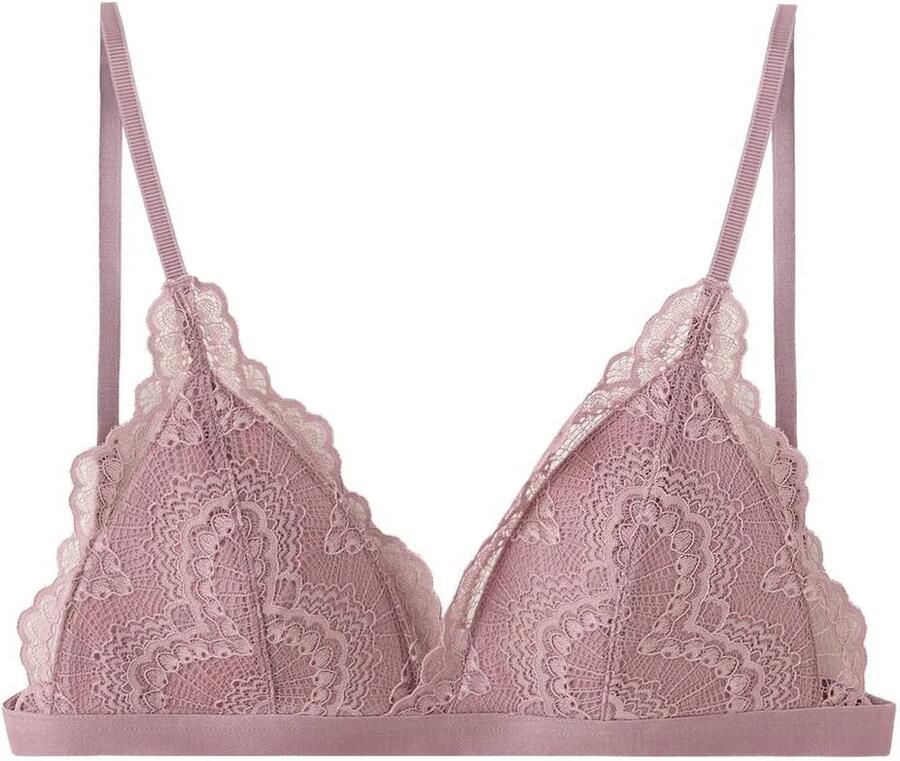 MANGO TEEN tiener bh roze Meisjes Polyamide Effen maat 158(XS)