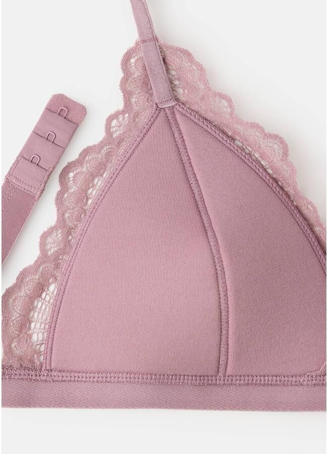 MANGO TEEN tiener bh roze Meisjes Polyamide Effen maat 158(XS) - Foto 2
