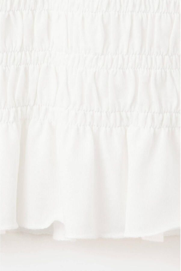 MANGO TEEN top met peplum wit - Foto 2