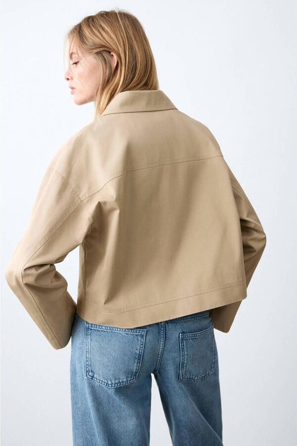 MANGO TEEN trenchcoat beige - Foto 3