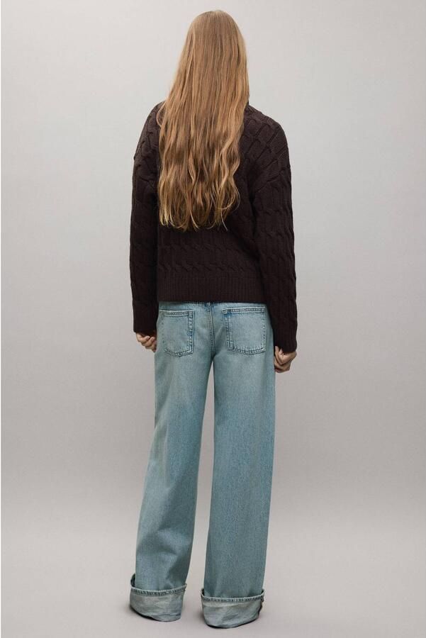 MANGO TEEN wide leg jeans changeant blauw - Foto 2