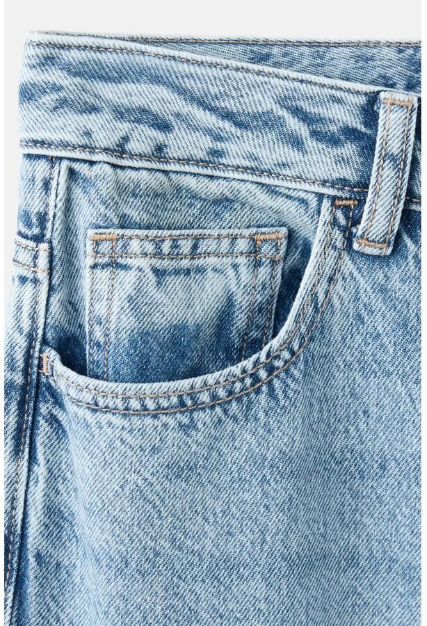 MANGO TEEN wide leg jeans light blue - Foto 2
