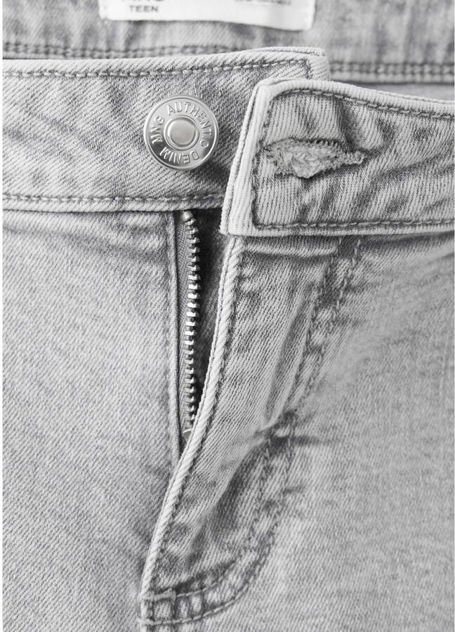 MANGO TEEN wide leg jeans met studs grijs - Foto 2