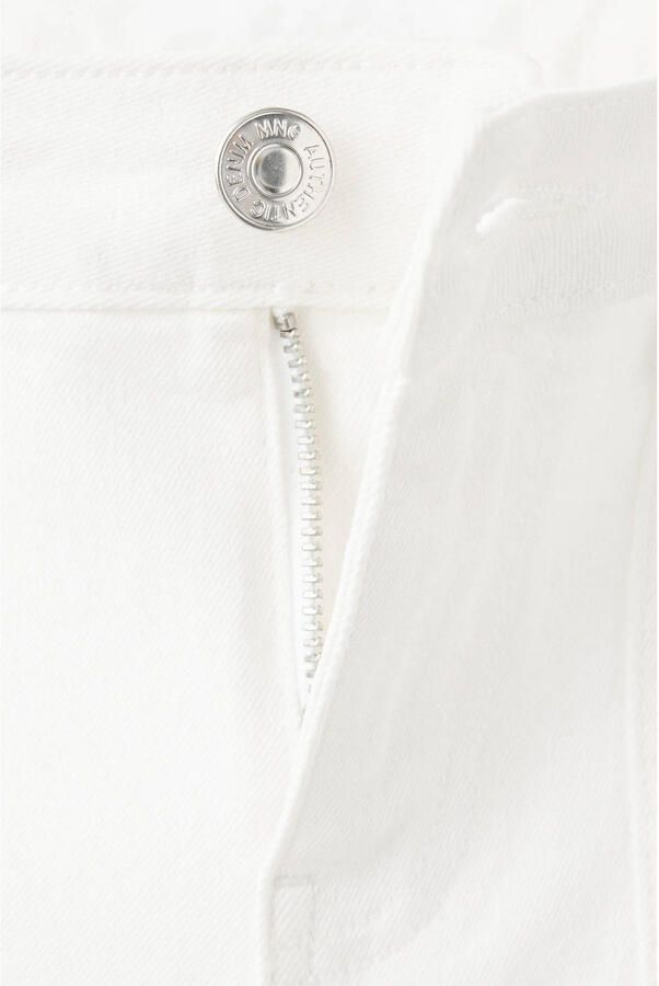 MANGO TEEN wide leg jeans met studs wit - Foto 2