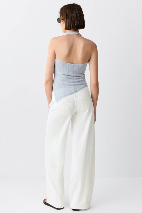 MANGO TEEN wide leg jeans wit - Foto 2