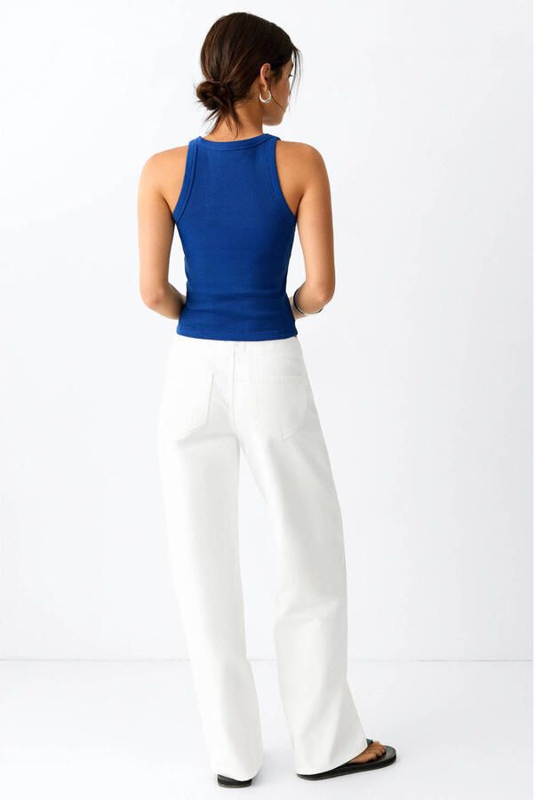 MANGO TEEN wide leg jeans wit - Foto 3