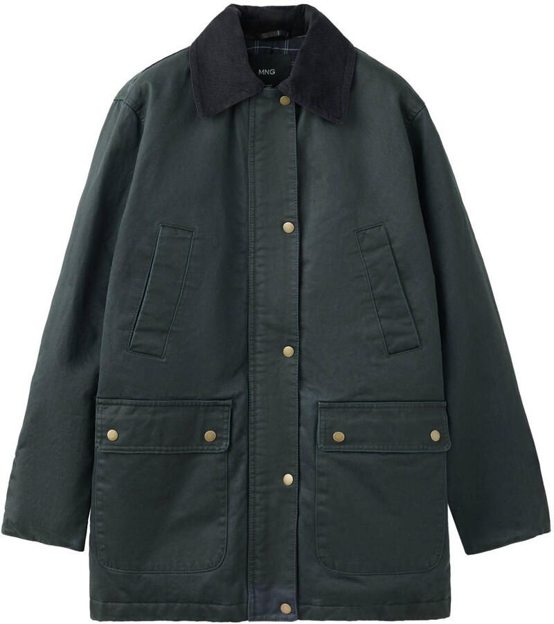 MANGO TEEN winterparka donkerblauw