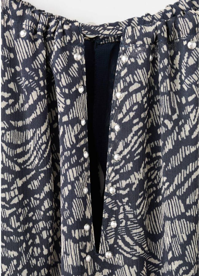 MANGO TEEN zomerjurk donkerblauw - Foto 3