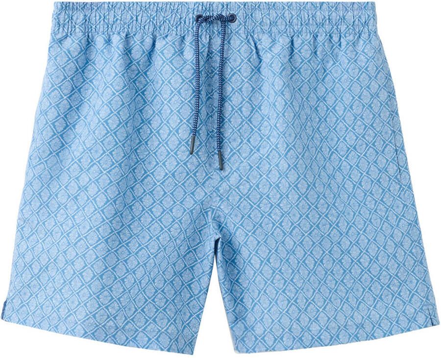 MANGO TEEN zwemshort blauw