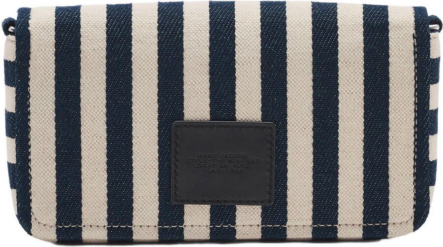 Marc Jacobs crossbody tas The Mini Bag donkerblauw ecru - Foto 3