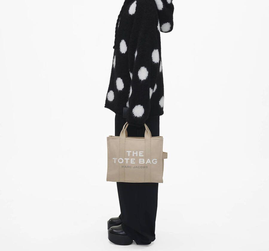 Marc Jacobs Beige Canvas Tote Tas met Afneembare Schouderband Beige Dames - Foto 2