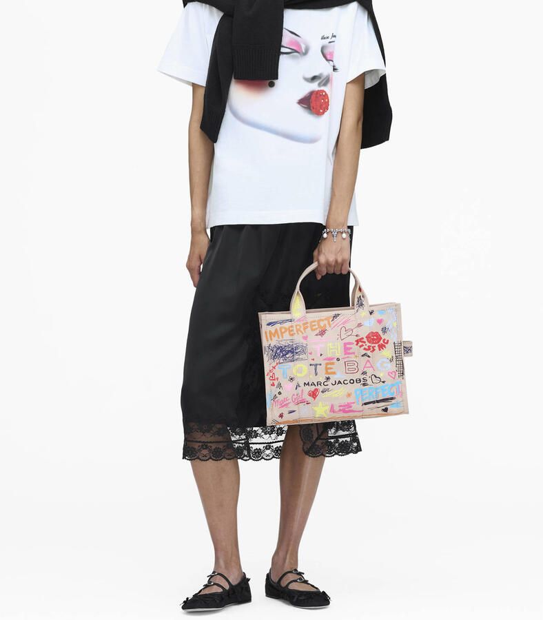Marc Jacobs handtas The Medium Tote beige - Foto 2