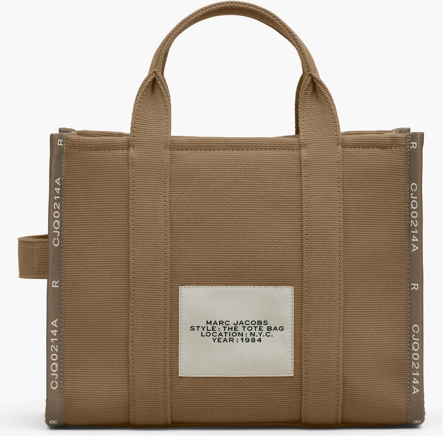 Marc Jacobs The Jacquard Medium Tote Bag in Kameel Brown Dames - Foto 2