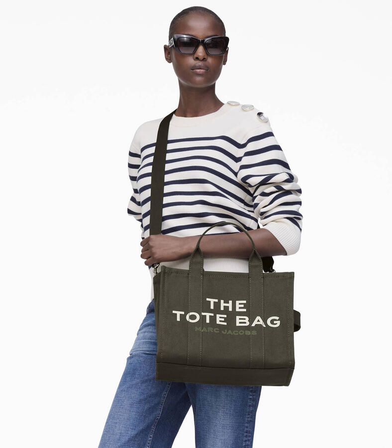 Marc Jacobs handtas The Medium Tote olijfgroen