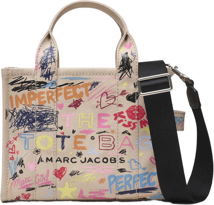 Marc Jacobs handtas The Small Tote beige