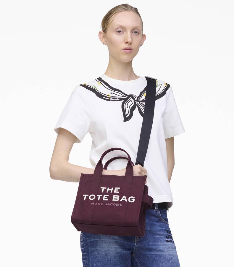 Marc Jacobs handtas The Small Tote donkerrood