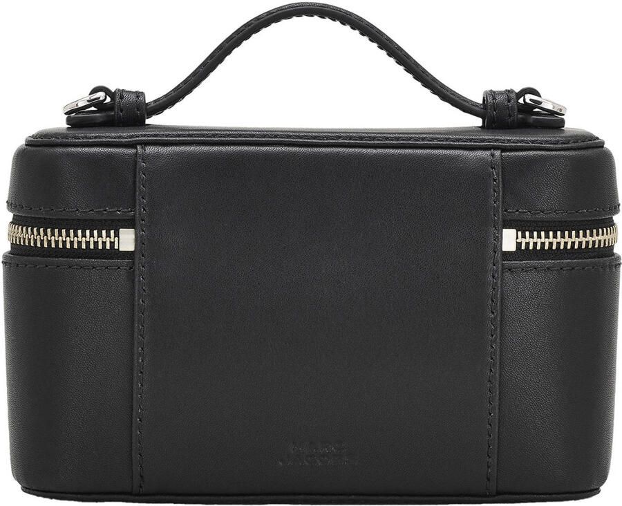 Marc Jacobs leren crossbody tas The E W Vanity Bag zwart - Foto 3