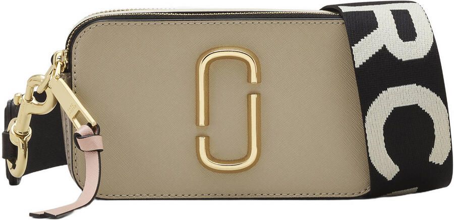 Marc Jacobs Snapshot Tas Saffiano Leer Dubbele Rits Verstelbare Band Multicolor Dames