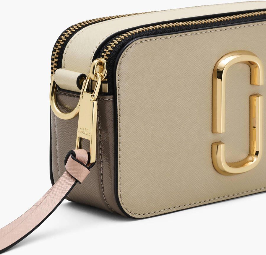Marc Jacobs Snapshot Tas Saffiano Leer Dubbele Rits Verstelbare Band Multicolor Dames - Foto 2