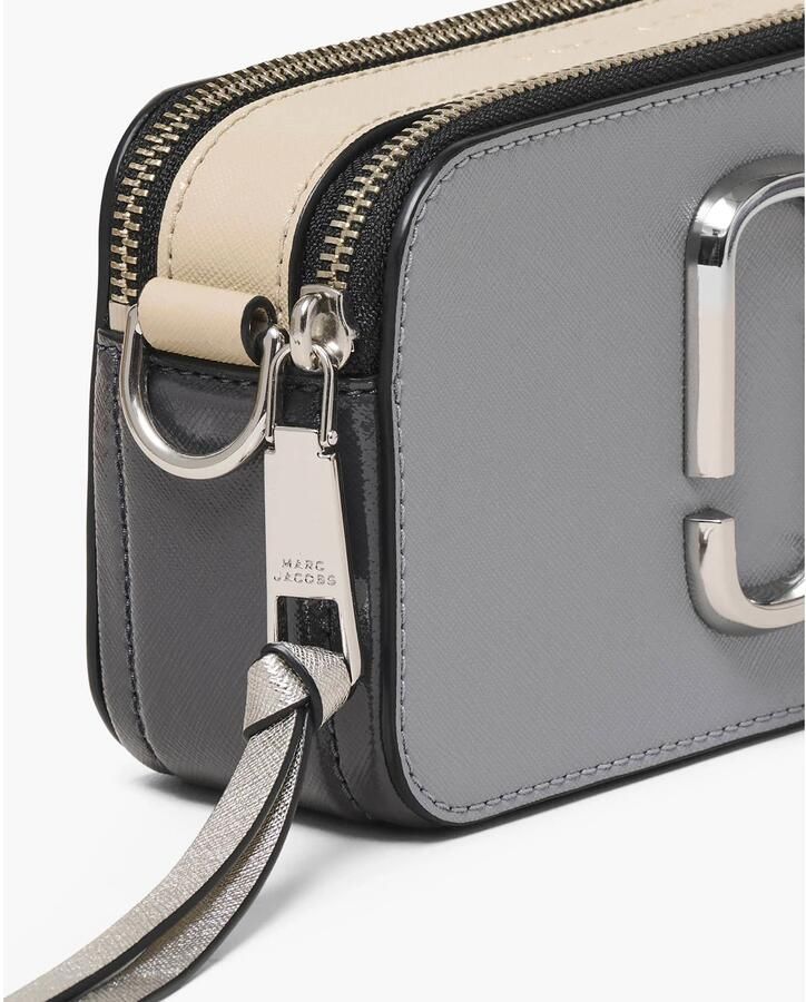 Marc Jacobs leren crossbody tas The Snapshot grijs - Foto 2