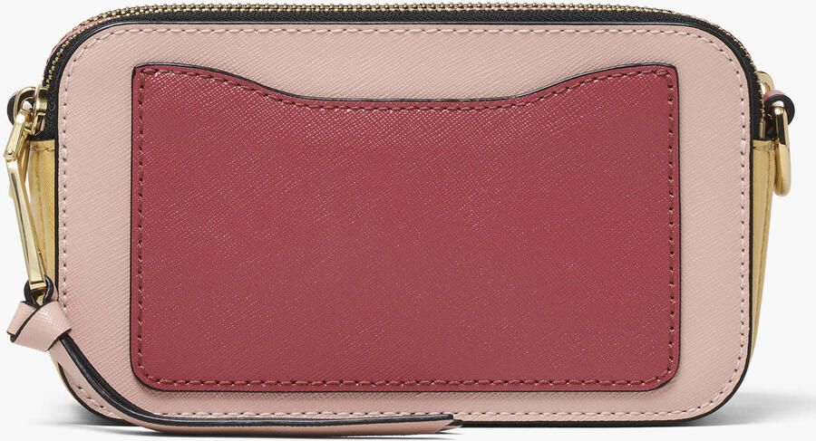 Marc Jacobs leren crossbody tas The Snapshot lichtroze - Foto 3
