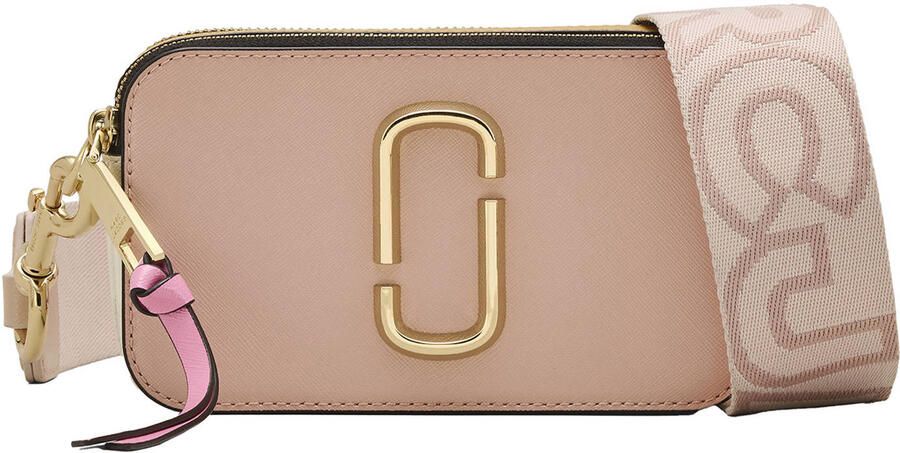 Marc Jacobs Roze Colorblock Snapshot Camera Tas Pink Dames