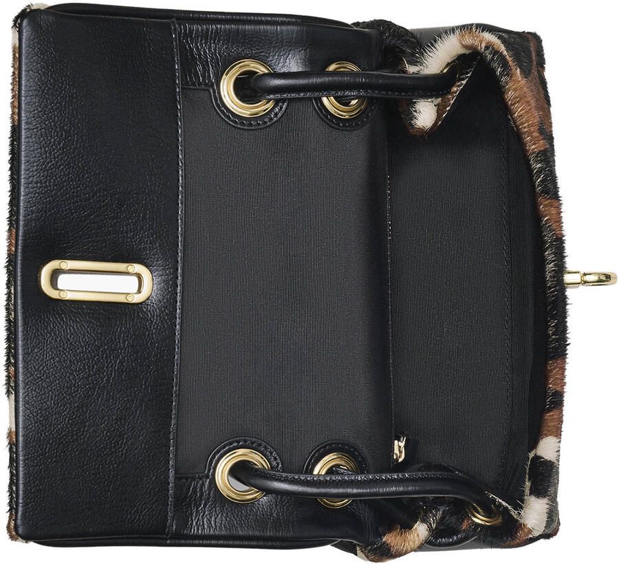 Marc Jacobs leren schoudertas The Mini Dual bruin zwart - Foto 2