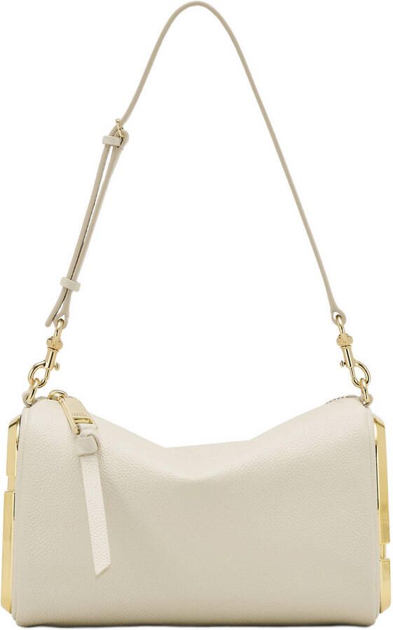 Marc Jacobs leren schoudertas The Snapshot ecru