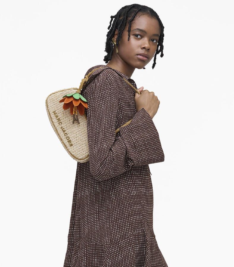 Marc Jacobs schoudertas The Shoulder naturel - Foto 3
