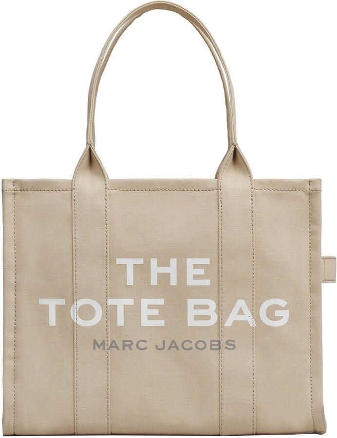 Marc Jacobs Bruine schoudertas met Tote Bah-print Beige Dames