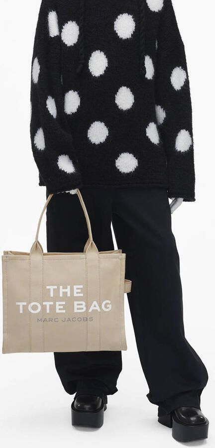 Marc Jacobs Bruine schoudertas met Tote Bah-print Beige Dames - Foto 3