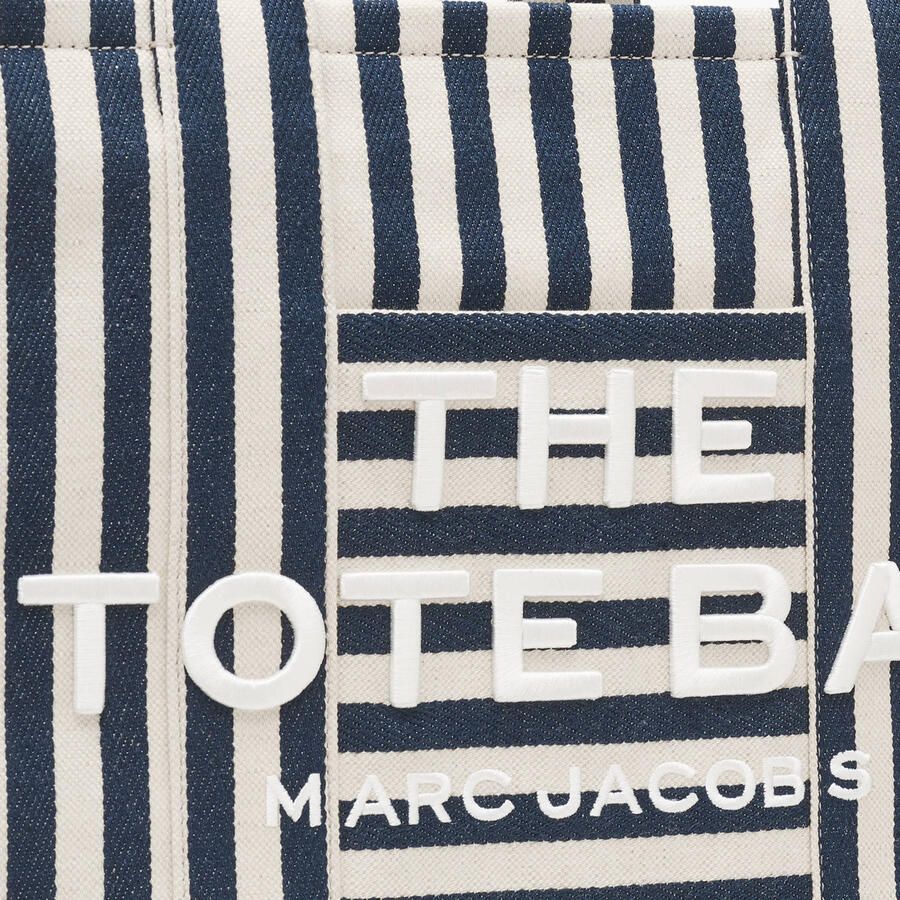 Marc Jacobs shopper The Large Tote donkerblauw - Foto 2