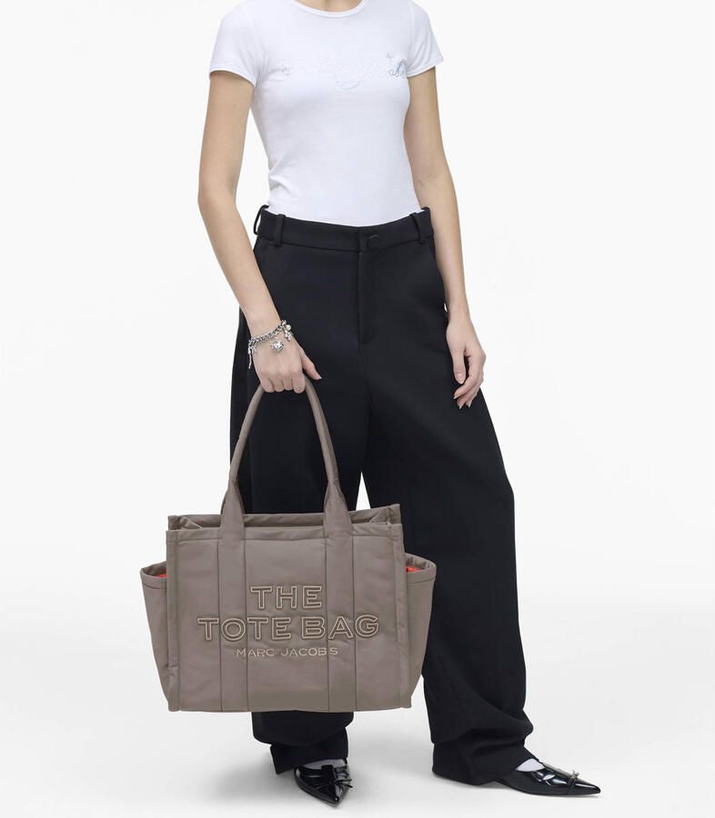 Marc Jacobs shopper The Large Tote taupe - Foto 2