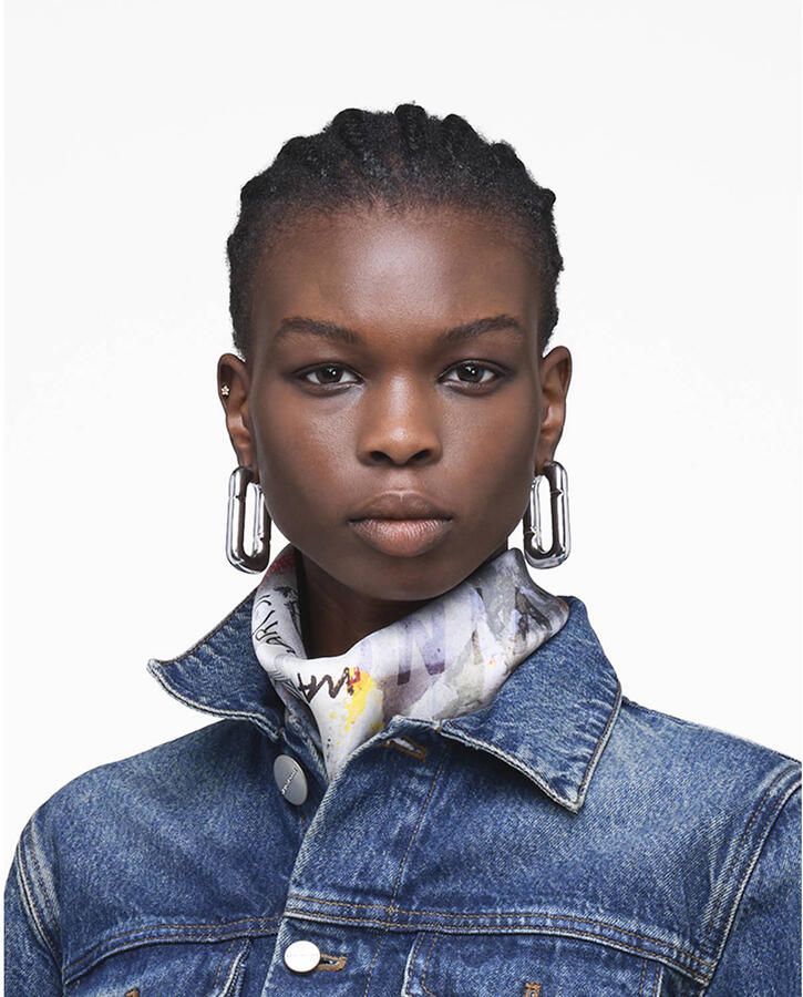Marc Jacobs sjaal Americana Silk multi - Foto 2
